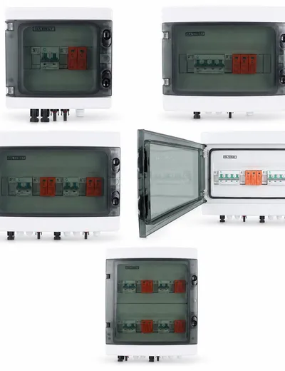DC Anschlusskasten Photovoltaik PV 500V/1000V 1/2/4-Strings Überspannungsschutz