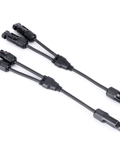 MC4-kompatibel Y-Solarstecker Y-Adapter PV Verteiler 30A 1000V IP67 2,5-10mm2