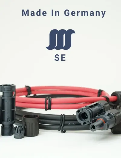 Solarkabel in SET(Schwarz und Rot) inkl. Stecker 6mm²